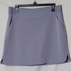 COOL Women's Lavender Pull-On Golf Skort. Size M